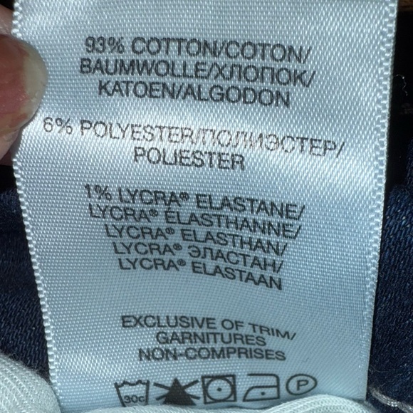 Silver Jeans Suki Mid Rise Slim Bootcut Jeans women’s sz 28x33 Indigo - Picture 13 of 13